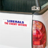 liberalen binnen de eu bumpersticker (Op Truck)