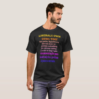 Liberalen hebben ook Pistolen T-shirt