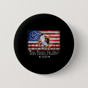 Liberalen weer laten huilen - Donald Trump Verkiez Ronde Button 5,7 Cm