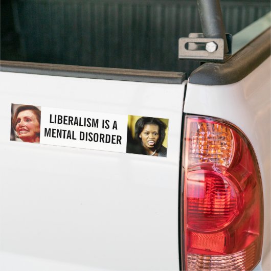 liberalisme bumpersticker (Op Truck)