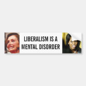 liberalisme bumpersticker (Voorkant)