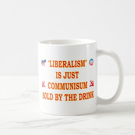 LIBERALISME IS NET COMMUNISME KOFFIEMOK (Rechts)