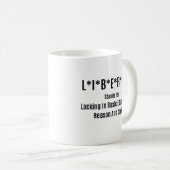 Liberalisme mist basisvorming koffiemok (Voorkant rechts)