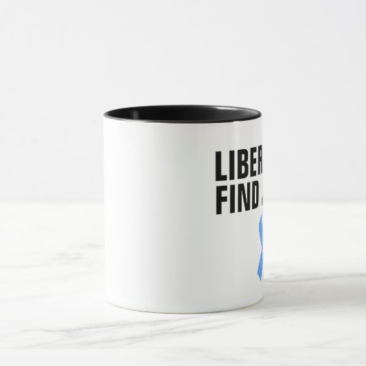 LIBERALISME VINDT EEN CURE COFFEE MUGS MOK (Midden)