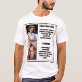Liberals Vs Conservative abortus T-shirt (Voorkant)