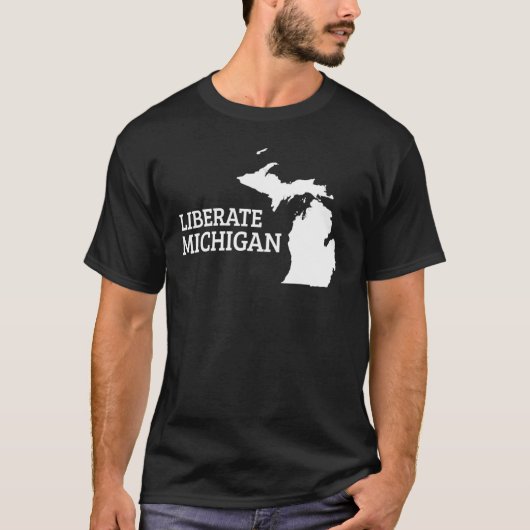 Liberate Michigan 4 T-shirt (Voorkant)