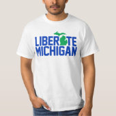 Liberate Michigan T-shirt (Voorkant)
