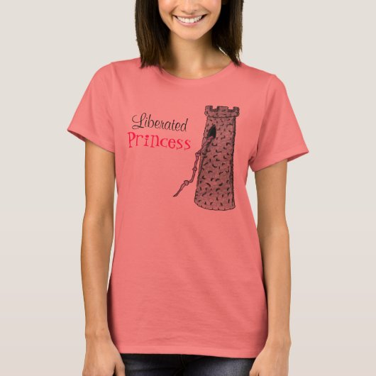 LIBERATED PRINCESS t-shirt (Voorkant)