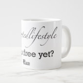 #LiberatedLifestyle Mok (Voorkant rechts)