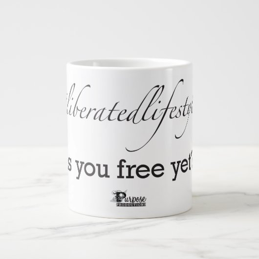 #LiberatedLifestyle Mok (Voorkant)