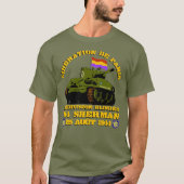 Libération de Paris M4 Sherman T-shirt (Voorkant)