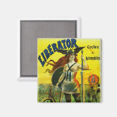 LIBERATOR-fietsen en  fiets voor automatische gege Magneet (Voorkant / Achterkant)