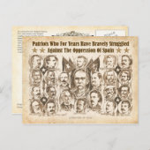 Liberatoren van Cuba - Artikel 1898 Kranten Briefkaart (Voorkant / Achterkant)