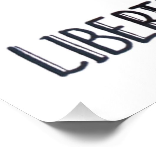 Liberdade Arara Perfect Poster (Hoek)