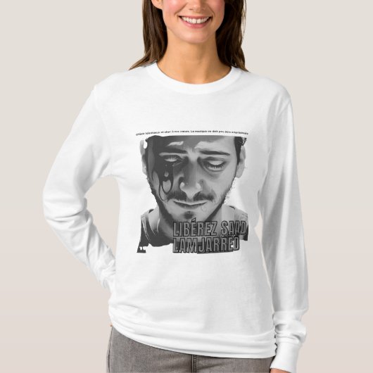 Libérez Saad Lamjarred T-shirt (Voorkant)