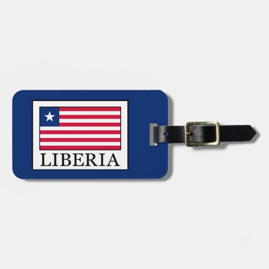 Liberia Bagagelabel (Voorkant horizontaal)