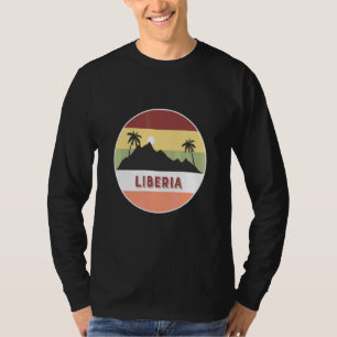 Liberia Berg en Palmen T-shirt