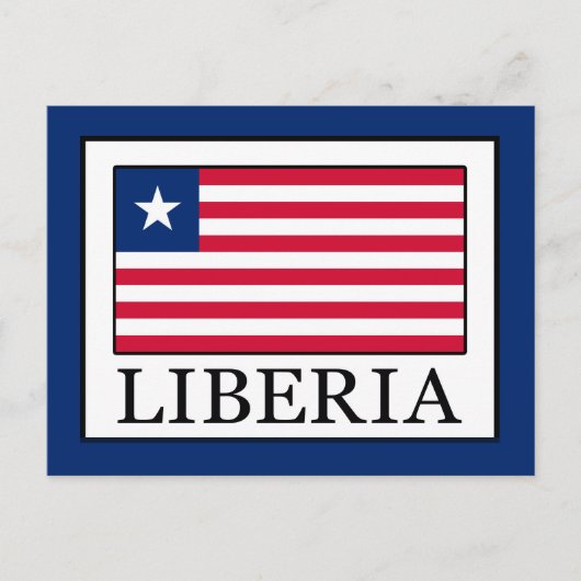 Liberia Briefkaart (Voorkant)