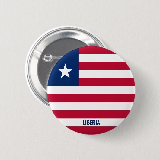 Liberia charming patriottische Button (Voorkant /achterkant)