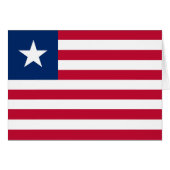 Liberia Flag (Voorkant Horizontaal)