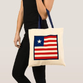 Liberia Flag Bag Tote Bag (Voorkant (product))