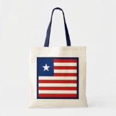 Liberia Flag Bag Tote Bag (Voorkant)