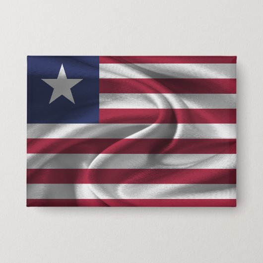 Liberia Flag Button (Voorkant)