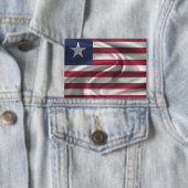 Liberia Flag Button (Insitu)