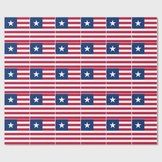 Liberia Flag Cadeaupapier (Vlak)
