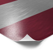 Liberia Flag Foto Afdruk (Hoek)