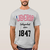 Liberia Flag Independence Celebration T-shirt (Voorkant)