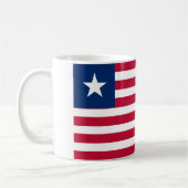 Liberia Flag Koffiemok (Links)