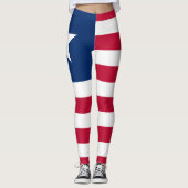 Liberia Flag Leggings (Voorkant)