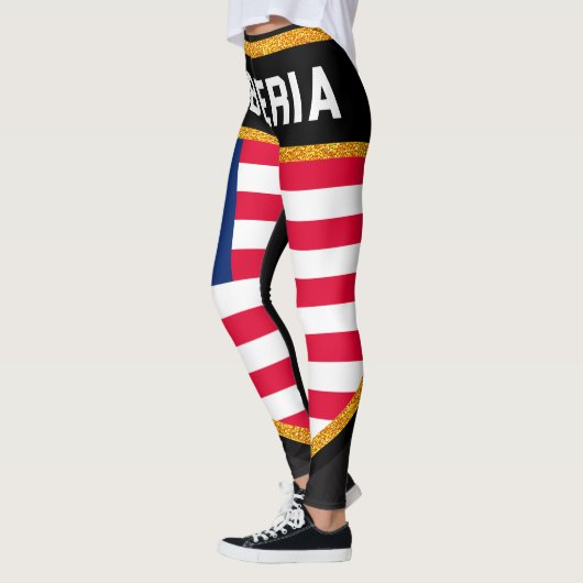 Liberia Flag Leggings (Links)