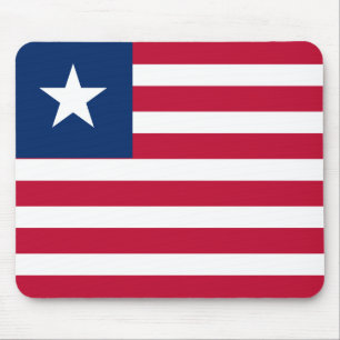 Liberia Flag Muismat
