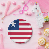 Liberia Flag Papieren Bordje (Feest)