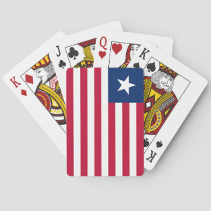 Liberia Flag Pokerkaarten