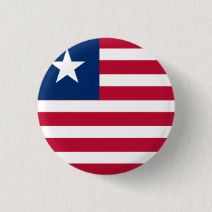 Liberia Flag Ronde Button 3,2 Cm