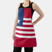 Liberia Flag Schort (Insitu)