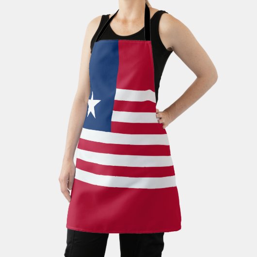 Liberia Flag Schort (Insitu)