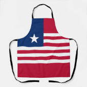 Liberia Flag Schort (Voorkant)