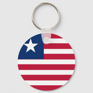 Liberia Flag Sleutelhanger