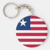 Liberia Flag Sleutelhanger (Voorkant)