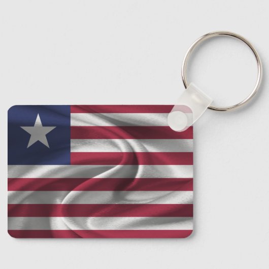 Liberia Flag Sleutelhanger (Voorkant)