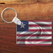 Liberia Flag Sleutelhanger (Achterkant)