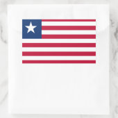 Liberia Flag Sticker (Tas)