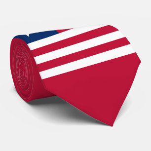 Liberia Flag Stropdas