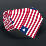 Liberia Flag Stropdas<br><div class="desc">Patriottische vlag van Liberia.</div>