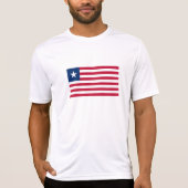 Liberia Flag T-shirt (Voorkant)