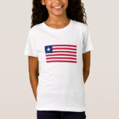 Liberia Flag T-shirt (Voorkant)